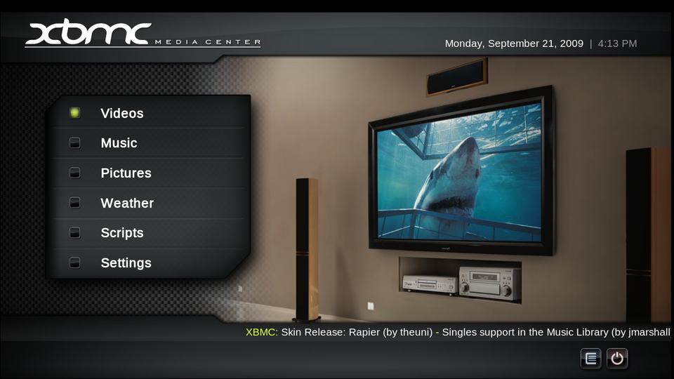 διεπαφή λογισμικού Kodi για greek iptv for kodi